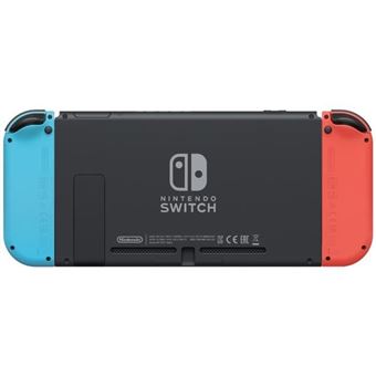 Nintendo Switch mit Joy-Con-Controller - Bluetooth - Neonrot und
