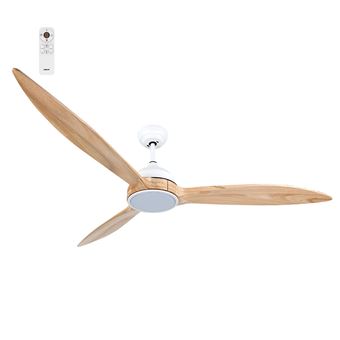 Fanelite - Brasseur D'air Gris MONA - Moteur DC 35W - Diamètre 142 Cm