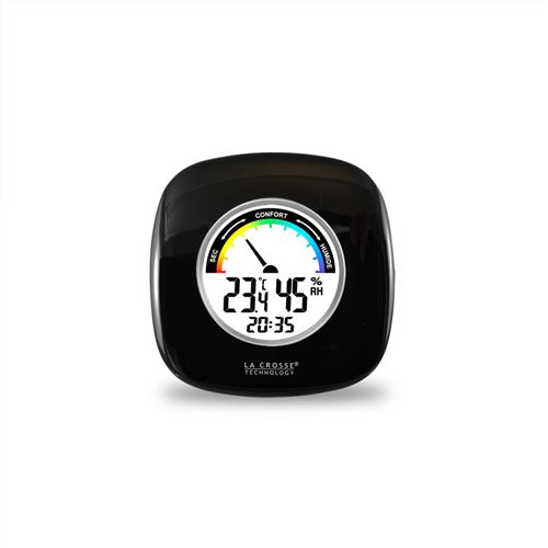 La Crosse Technology Thermomètre hygromètre WT139 Noir