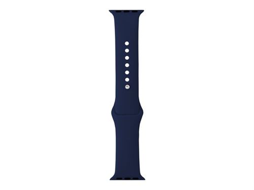 BIGBEN Connected - Bracelet de montre pour montre intelligente - 42-44mm - bleu - pour Apple Watch Hermès Series 7, Hermès Series 9, Nike Series 7, Series 10, Series 8, Series 9