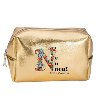 Trousse à Maquillage Personnalisée Avec Prénom - Réf 05, Toile/polyester - Neuf Avec étiquettes