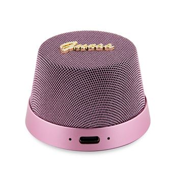 Enceinte Bluetooth 5.3 3W Compatible MagSafe avec Micro et Réducteur de Bruit Guess Rose - 1