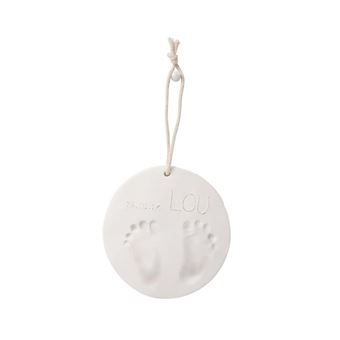 Baby Art Pure Print - Kit Empreintes Mains et Pieds Bébé : Créez un Médaillon Précieux, Cadeau Naissance, Nouveau-né ou Ba - 1