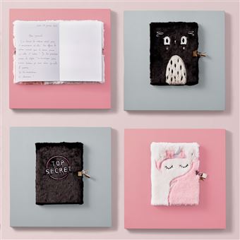 Journal Intime Peluche Chouette - Draeger Paris