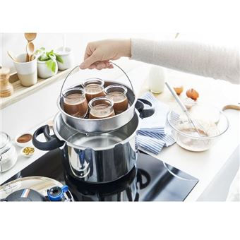 Autocuiseur Seb ClipsominutEasy French Cocotte P4624923 Inox avec livre de recettes