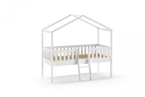 Vipack Blanc Lit Cabane Dallas - Image 2