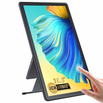 UPERFECTMoniteur vertical - Écran tactile portable de 15,6 poucesCouleur 100% sRGB - 1