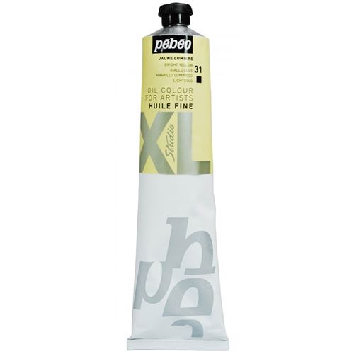 P&eacute;b&eacute;o 200031 Beaux-Arts Huile Fine Studio XL 1 Tube Jaune Lumi&egrave;re 200 ml