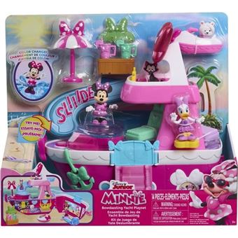 Jouet Interactif - Disney Minnie Mouse - Le Yacht De Minnie - Yacht Avec 14 Accessoires, Tenues Changeantes Et Piscine - 1