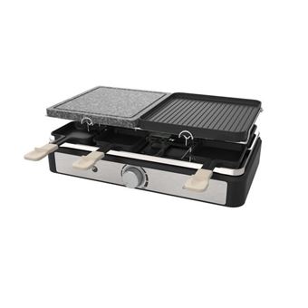 Raclette / Grill - Fagor - Fgrg8 - 8 Personnes - Pierre De Cuisson - 1400W - Thermostat Réglable - 1