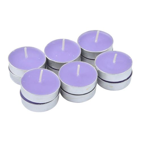 Non Communiqué Lot De 12 Bougies Chauffe-Plat "Essentiel Ii" 3,5Cm Lavande