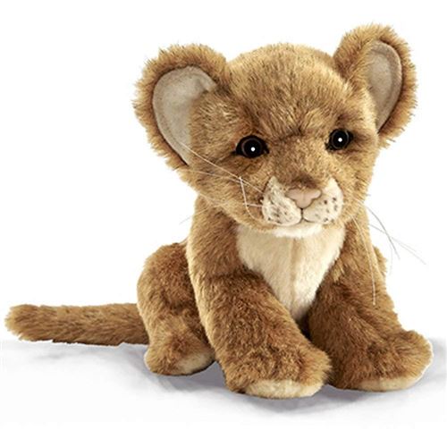 Non Communiqué Multicolore Anima Peluche Hansa Toys Bébé Lionne Assise 17 Cm