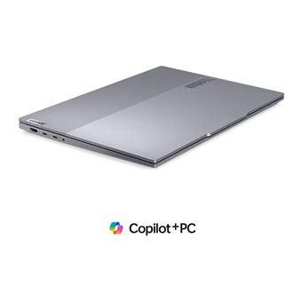 Lenovo ThinkBook 16 G7 QOY 21NH - Snapdragon X Plus - X1P-42-100 / jusqu'à 3.4 GHz - Win 11 Pro (sur ARM) - Qualcomm Adreno - 16 Go RAM - 512 Go SSD NVMe - 16" IPS 1920 x 1200 - Bluetooth, Wi-Fi 7 - gris luna bicolore - clavier : Suisse - avec 1 an de su