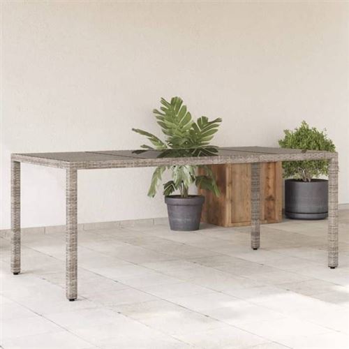 Vidaxl Gris Table Jardin - Image 2
