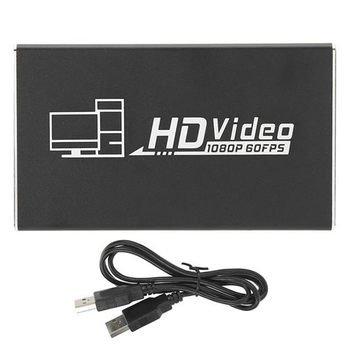 Carte de capture vidéo HDMI 1080P USB 3.0 noir