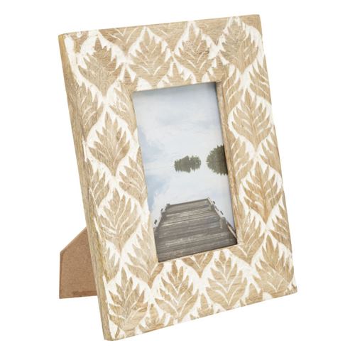Non Communiqué Beige Atmosphera Créateur D'intérieur - Cadre Photo Déco Adriano 10X15cm