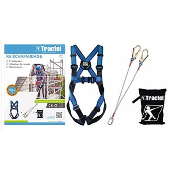 Honeywell H500 PSS Kit Maintenance Harnais + SRL Scorpion + Sangle Ancrage 1,5 M - Protection Chute Échafaudage