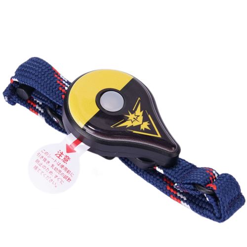 Bracelet de capture automatique Pokémon GO Plus Noir et jaune