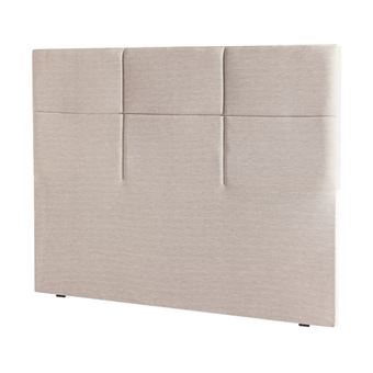 EPEDA Tête de lit Carre Chic 160cm jersey galet