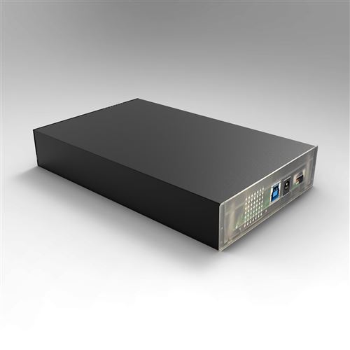 Non Communiqué Noir Boitier Externe Heden 3.5 Pr 3.5 Hdd/Sata Jusqu'à 16 To - Usb3.0 - Boitier En Alliage D'alu