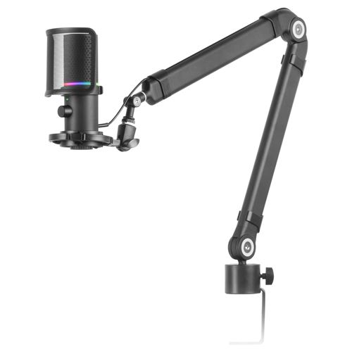 Mars Gaming Noir Microphone Personnalisable Mmic-Xt - Modes Cardioïde Et Réduction Du Bruit - Bras Rég - Neuf - Image 5