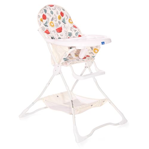 Chaise Haute pour bébé BONBON 10100312134 Lorelli blanc