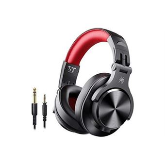 Casque bluetooth 50 heures d'autonomie oneodio a70 casque audio sans fil avec microphone antibruit cvc 8. 0, casque studio, casque monitoring, compatib - 1