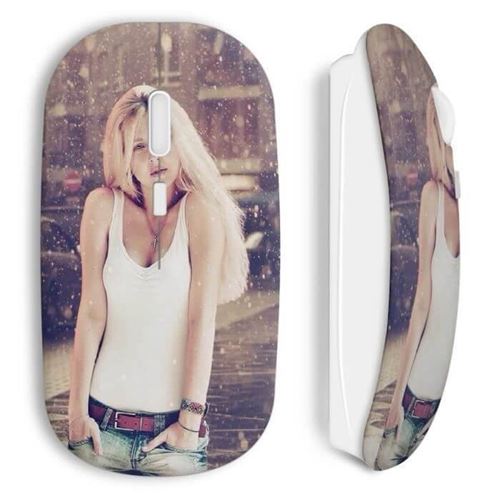 CAPACHEAP Souris Sans Fil poster Sexy Girl Maniacase