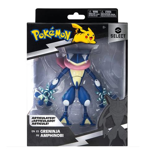 Non Communiqué Figurine Pokemon Jazwares Greninja 15 Cm