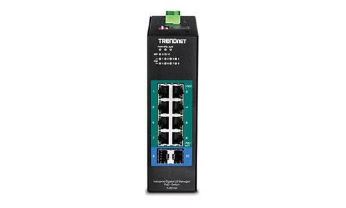 TRENDnet TI-PG102I - Switch - managed - 8 x 10/100/1000 (PoE+)