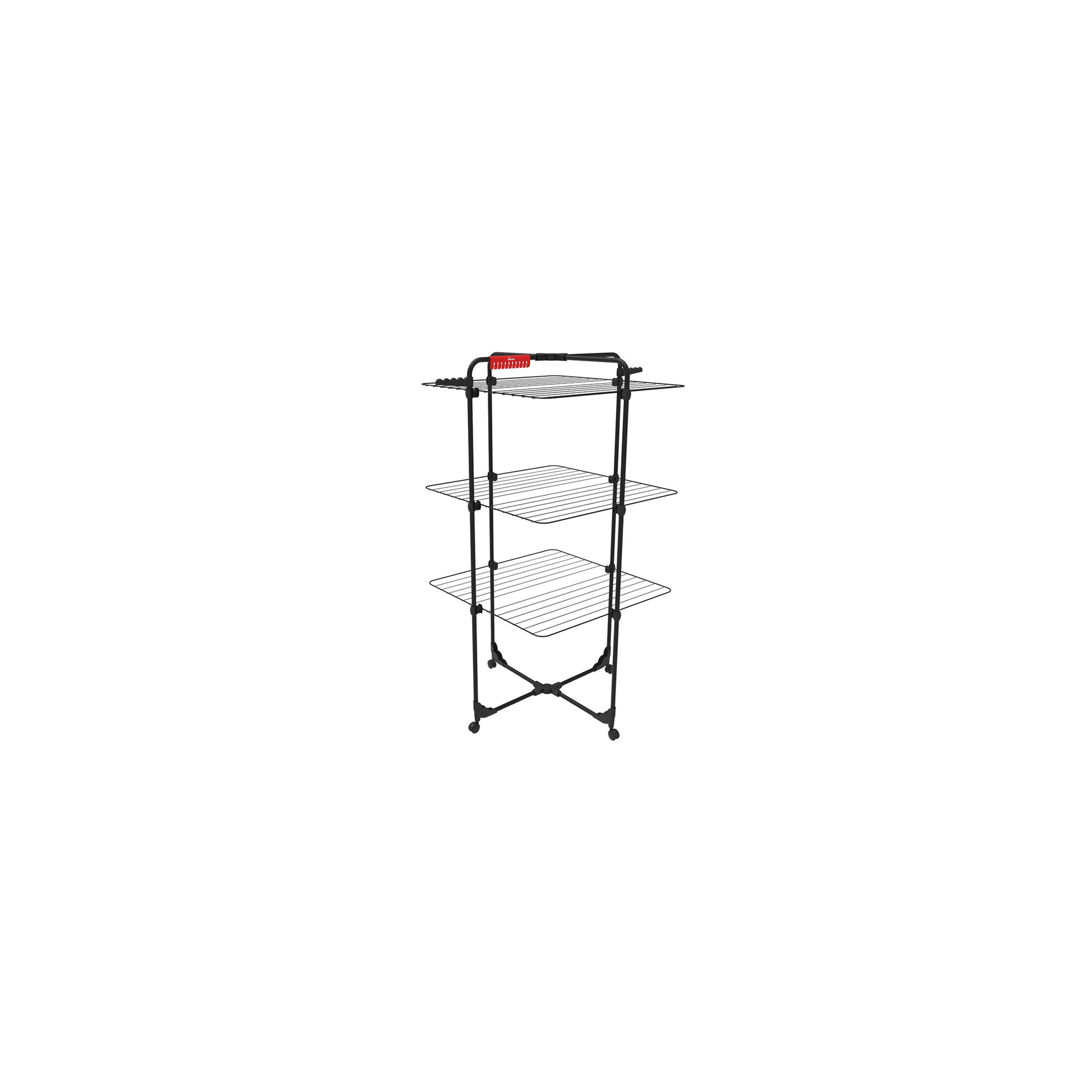 Sechoir a linge etendoir pliable 3 niveaux style bois noir– FR Sechoir a linge etendoir pliable 3 niveaux style bois noir– FR