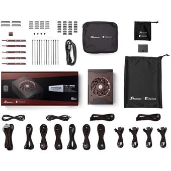 Alimentation Seasonic PRIME TX-1600 Noctua Edition - 1600W - 80+ Titane - Neuve