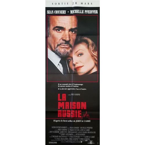 La Maison Russie - 1990 - Michelle Pfeiffer - 60x160cm - Affiche de cinéma originale pliée
