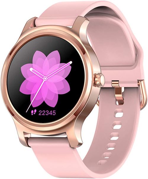 Montre Connectée Chronus R2 Étanche Femme-Rose-Chronus