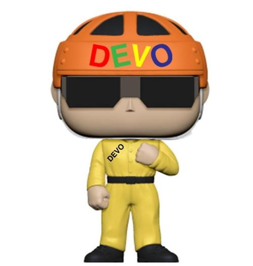 Figurine Funko Pop! - N°217 - Devo - Satisfaction (yellow Suit)