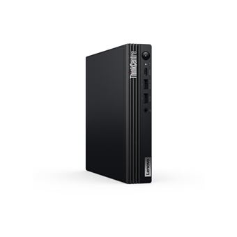 Lenovo ThinkCentre M70q Gen 5 12TD - Minuscule Core i7 i7-14700T / jusqu'à 5.2 GHz - vPro Enterprise - RAM 16 Go - SSD 512 Go - TCG Opal Encryption, NVMe - UHD Graphics 770 - Gigabit Ethernet, IEEE 802.11ax (Wi-Fi 6E), Bluetooth 5.3 - Win 11 Pro - monite
