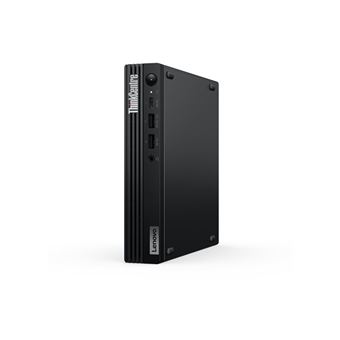 Lenovo ThinkCentre M70q Gen 5 12TD - Minuscule Core i7 i7-14700T / jusqu'à 5.2 GHz - vPro Enterprise - RAM 16 Go - SSD 512 Go - TCG Opal Encryption, NVMe - UHD Graphics 770 - Gigabit Ethernet, IEEE 802.11ax (Wi-Fi 6E), Bluetooth 5.3 - Win 11 Pro - monite