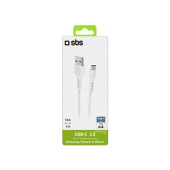 Câble de données USB 2.0 - Type-C Blanc