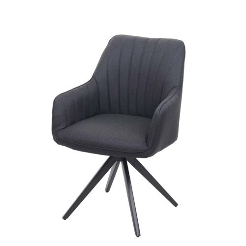 Mendler Gris Chaise Hwc-H73 - Foncé - Image 3