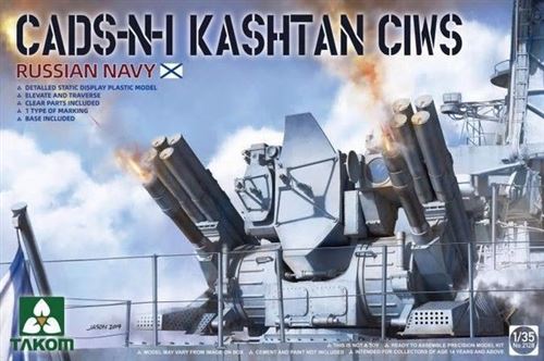 Russian Navy Cads-n-1 Kashtan Ciws - 1:35e - Takom