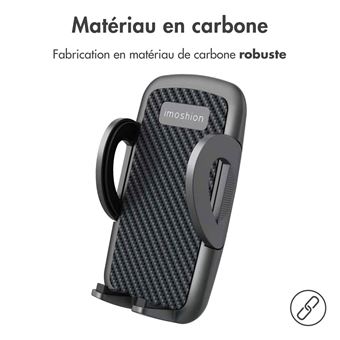 0€49 sur Support Voiture Smartphone Pare-Brise Bras flexible Orientable  360° Avizar Noir - Accessoire téléphonie pour voiture - Achat & prix