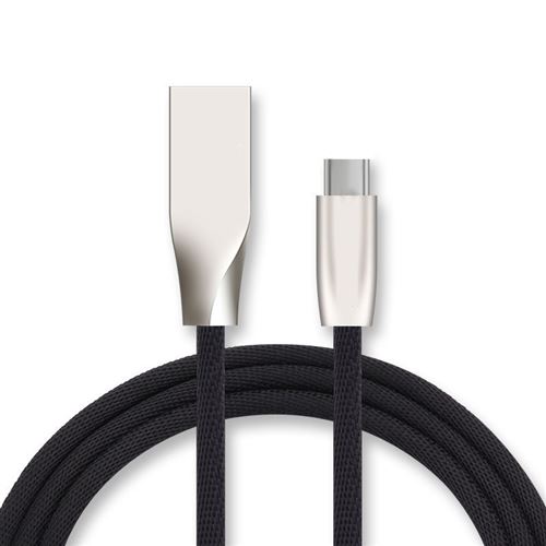 Cable Fast Charge Type C Pour Vivo Xplay 5 Elite Smartphone Android Chargeur 1m Usb Connecteur Recharge Rapide (noir)