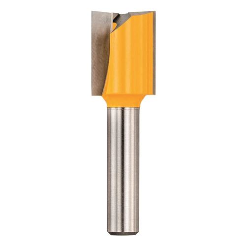 Dewalt Dt90005-Qz Fraise Droite Z2, Argent, 8 Mm