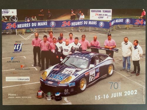 24H du Mans - 2002 - Hindery - AFFICHE
