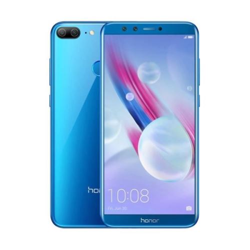Honor 9 Lite - Smartphone - double SIM - 4G LTE - 64 Go - microSD slot - 5.65 - 2160 x 1080 pixels (428 ppi) - IPS - RAM 4 Go - 2x caméras arrière (2x front cameras) - Android - bleu saphir