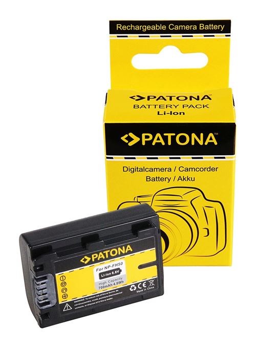 Batterie pour Sony NP-FH50 NP-FH60 NP-FH70 NP-FH100 Alpha A290 A390