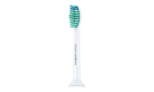 Philips Sonicare ProResults HX6018 standard - Tête de brosse de rechange - pour brosse à dent - blanc (pack de 8)