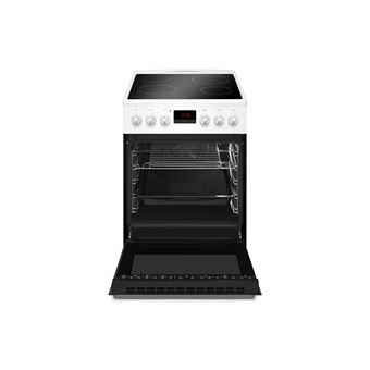 Amica ACV605B - Cuisinière - pose libre - largeur : 50 cm - profondeur : 60 cm - hauteur : 85 cm - avec système auto-nettoyant - classe A - blanc