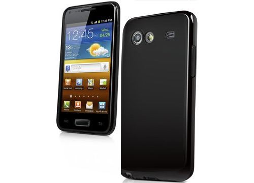 Housse Softy Nzup Noir Samsung S Advance