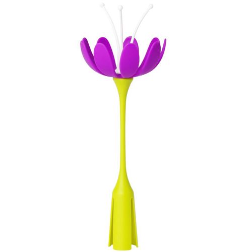 TOMY/BOON STEM Fleur égouttoir - Vert-prune